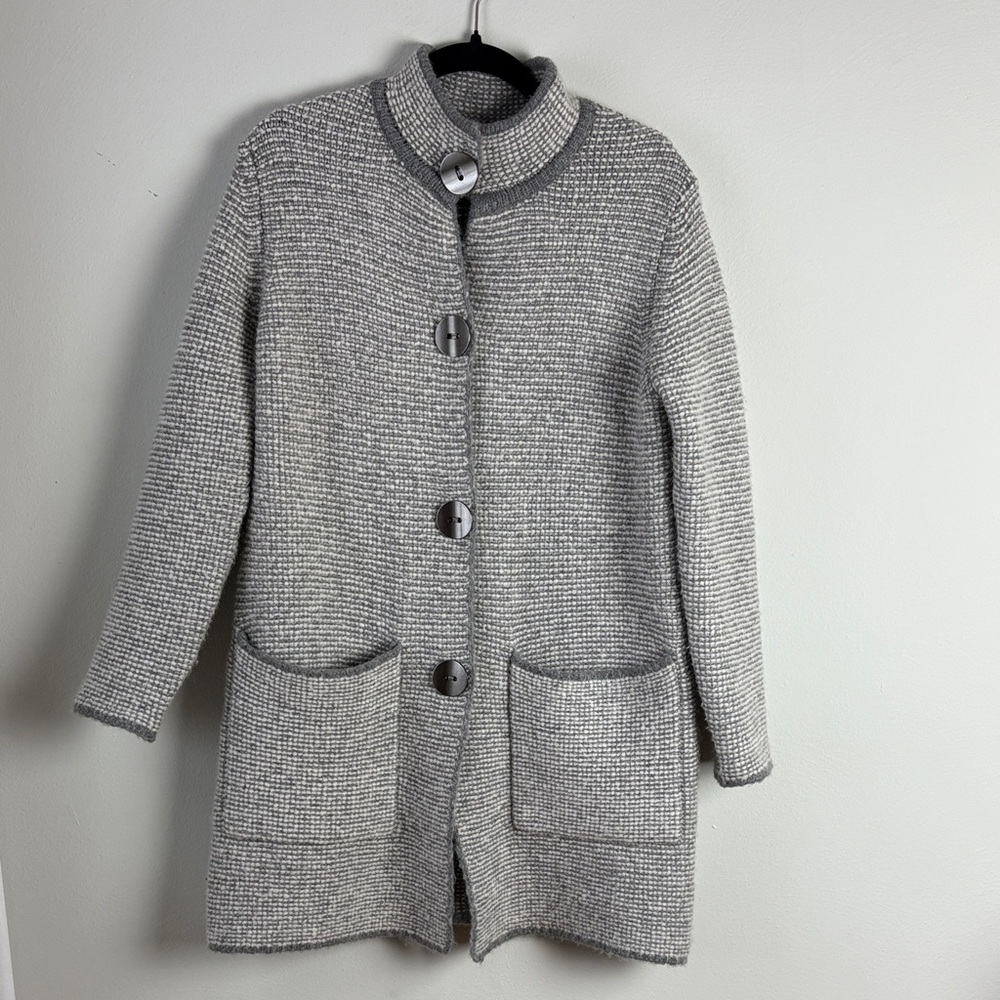 Espirit Wool blend long cardigan/sweater coat.